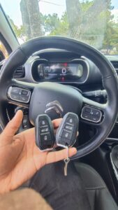 Chave Citroen